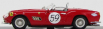 Art-model Ferrari 250 California N 59 Nassau 1961 A.wylie 1:43 Red