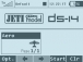 DS-14 EX, mode 5 (anglický SW)