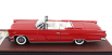 Glm-models Lincoln Continental Mark Iv Cabriolet Open 1959 1:43 Bolero Red