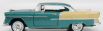 Motor-max Chevrolet Bel Air 2-door 1955 1:24 Zelený Krém