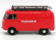 Motor-max Volkswagen T1 Type 2 Van Feuerwehr 1962 1:24 Red