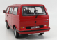 Norev Volkswagen T3 Multivan Minibus Red Star 1992 1:18 Red