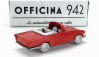 Officina-942 Fiat 1200 Spider Carrozzeria Ghia Cabriolet Open 1958 1:76 Red