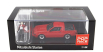 Pop-race-limited Mitsubishi Starion With Driver Figure 1988 1:64 Red