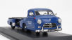 Schuco Mercedes benz Racing Car Transporter Truck Rennwagen 1955 1:43 Blue