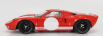 Solido Ford usa Gt40 Mk1 Racing 1968 1:18 Červená Bílá