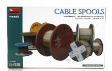Miniart Accessories Cable Spools 1:48 /