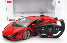 Mondomotors Lamborghini Sian Fkp 37 Hybrid 2020 1:14 Červená Černá