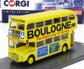 Corgi AEC Type Rm Autobus London Transport Boulogne Route 88 Mitcham Cricketers 1949 1:76 Žlutá