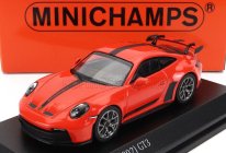 Minichamps Porsche 911 992 Gt3 Coupe 2021 1:64 Oranžová Černá