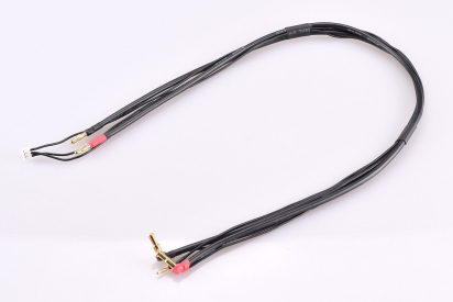 2S černý nabíjecí kabel - dlouhý - (4/5mm, 3-pin EH)
