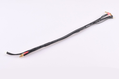 2S černý nabíjecí kabel - krátký - (4/5mm, 3-pin EH)