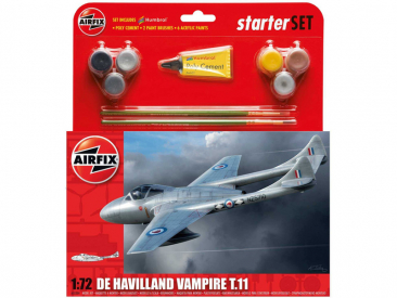 Airfix De Havilland Vampire T11 (1:72) (set)