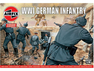 Airfix figurky - WW1 German Infantry (1:76) (Vintage)