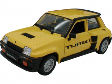 Bburago Renault 5 Turbo 1:24 žlutá