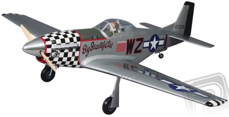 Giant P-51 Mustang 40-60ccm 2140mm ARF