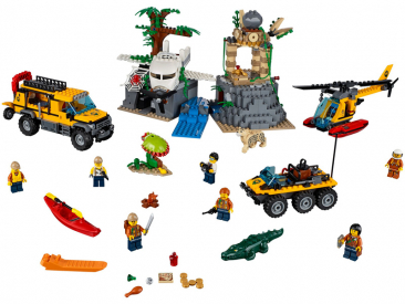 LEGO City - Průzkum oblasti v džungli