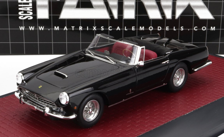 Matrix scale models Ferrari 250 Gt 2-series Pininfarina Spider Cabriolet Open 1960 1:43 Black