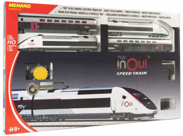 BAZAR - MEHANO Speed train TGV INOUI + MEHANO Rovné koleje 6