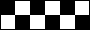 Monokote TRIM šachovnice 12,7x91,44cm černo-čirá