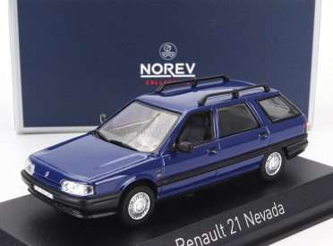 Norev Renault R21 Nevada Sw Station Wagon 1998 1:43 Blue