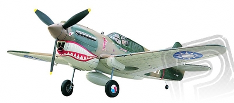 P-40E Warhawk .60 Gold Edition Kit 1625mm