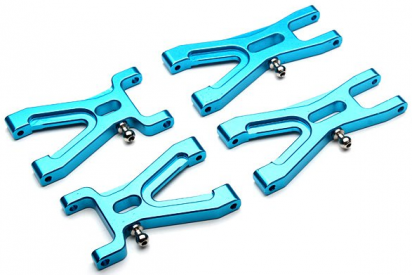 Sada kovových spodních ramen pro RC auta WL Toys a S-Idee (4ks)