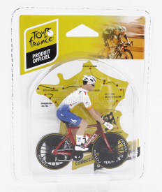 Solido Figures Ciclista - Cyclist - Team Total-energies - Tour De France 2023 1:18 Bílá Žlutá Modrá