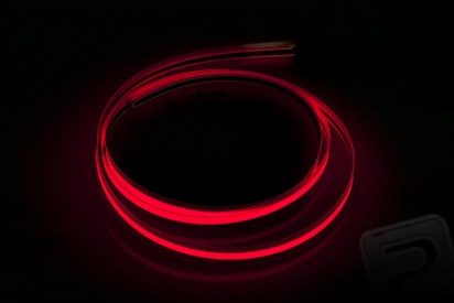 Svíticí páska 120 cm (šíře 6 mm) červená