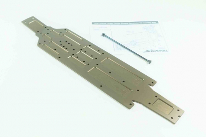 SWORKz S14-3 hliníkové šasi, konverze + 7mm delší, včetně kardanu 109,5mm, 1+1 ks.