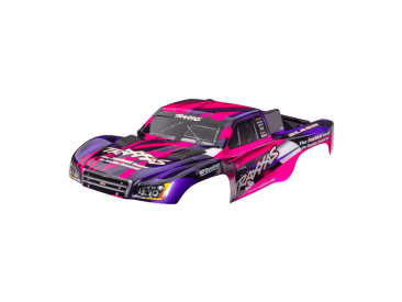 Traxxas karosérie Slash 2WD růžová (bezsponková)