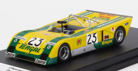 Trofeu Chevron B21 Fvc Cosworth N 23 Rally Vila Real 1972 Paco Josa 1:43 Žlutá Zelená