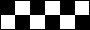 Monokote TRIM šachovnice 12,7x91,44cm černo-bílá