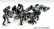 American diorama Figurky mechaniků F1 Pit-stop Set 2 2020 1:43, černá