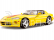 Bburago Dodge Viper RT/10 1:18 žlutá