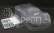 Lexanová karoserie čirá BLITZ 1/8 GT5 ZONDA včetně křídla, tlouštka 1,0mm