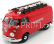 Motor-max Volkswagen T1 Type 2 Van Feuerwehr 1962 1:24 Red