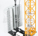 Nzg Liebherr 81 K.1 Gru Edile Automontante - Fast Erectering Crane 1:50 Žlutá Černá