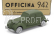 Officina-942 Fiat 1500c 1939 1:76 Vojenská Zelená