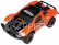 RC auto Muscle Racing 1:43, oranžová + náhradní baterie