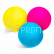 Schylling Barvu měnící antistresový míček Needoh 1 ks růžová