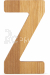 Small Foot Bambusové písmeno Z