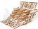 Ugears 3D dřevěné mechanické puzzle Kazeta na sběratelské karty