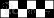 Monokote TRIM šachovnice 12,7x91,44cm černo-bílá