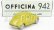 Officina-942 Fiat 600 Lucciola Carrozzeria Francis Lombardi 1957 1:76 Gold Met