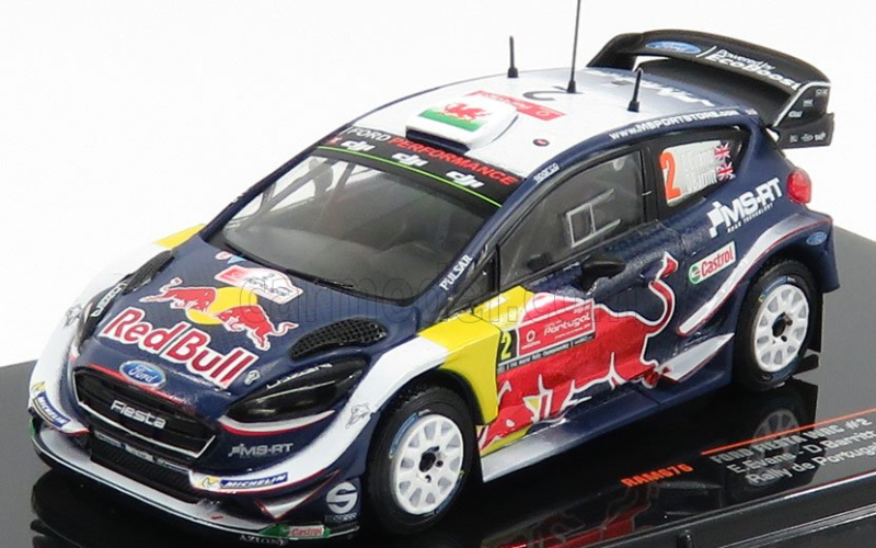 Ixo Models Ford England Fiesta Wrc Red Bull N Rally De Portugal