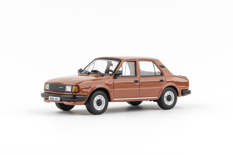 Abrex Škoda 120L 1984 1 43 Skořicová Hnědá RCprofi cz