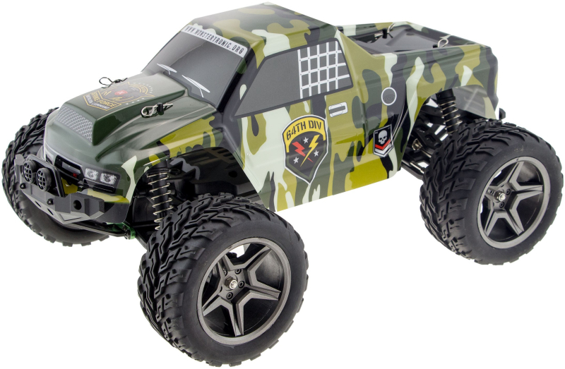 RC auto Monster Truck 64 Divize maskáčový RCprofi cz