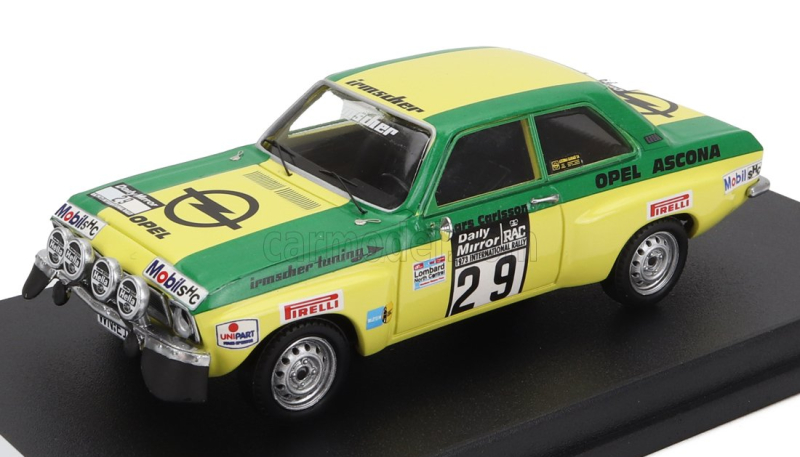 Trofeu Opel Ascona Sr Night Version N Th Rally Rac Lombard