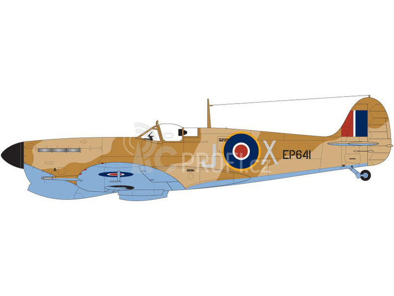 Airfix Supermarine Spitfire MkVb, Messerschmitt BF109E (1:48)